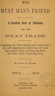 Cover of: The meat man's friend. by Forest E. Rhorer