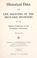 Cover of: Historical data and life sketches of the deceased ministers of the Indiana Conference of the Evangelical Association, 1835 to 1915