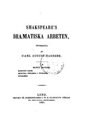 Cover of Plays (King Lear / Merry Wives of Windsor / Tempest) by William Shakespeare