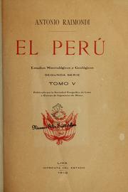Cover of: El Perú.