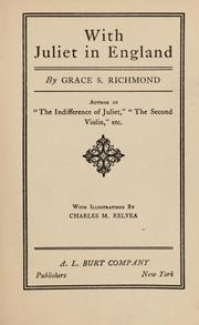 Cover of: With Juliet in England