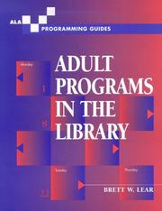 Cover of: Adult programs in the library