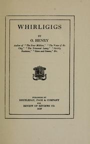 Cover of: Whirligigs by O. Henry, Mint Editions, O. Henry