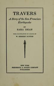 Cover of: Travers by Sara Dean