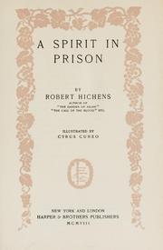 Cover of: A spirit in prison by Robert Smythe Hichens