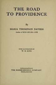 Cover of: The road to Providence