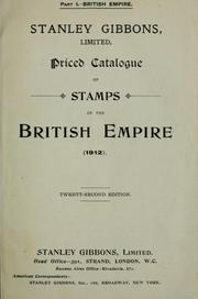 Cover of: Priced catalogue of stamps of the British Empire.