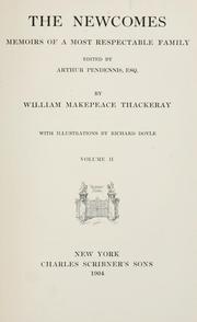 Cover of: The Newcomes by William Makepeace Thackeray