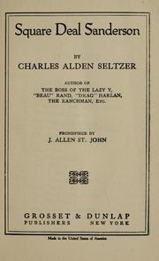 Cover of: Square deal Sanderson | Charles Alden Seltzer