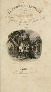 Cover of: Le curé de campagne