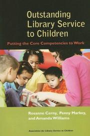 Outstanding library service to children by Rosanne Cerny, Penny Markey, Amanda Williams