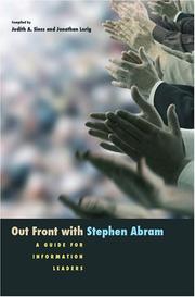 Cover of: Out Front With Stephen Abram | 