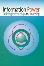 Cover of: Information power: building partnerships for learning