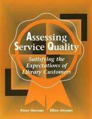 Cover of: Assessing service quality by Hernon, Peter.