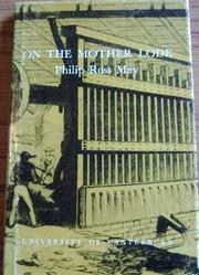 Cover of: On the Mother Lode.