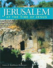 Cover of: Jerusalem at the time of Jesus by Leen Ritmeyer