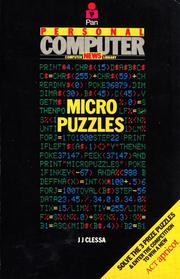 Cover of: Micropuzzles by J. J. Clessa