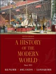 Cover of: A History of the Modern World: Since 1815 (9th edition)