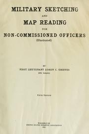 Cover of: Military sketching and map reading for non-commissioned officers