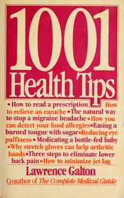 Cover of: 1,001 health tips