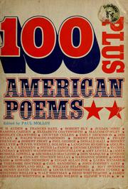 Cover of: 100 plus American poems by Paul Molloy