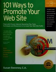 Cover of: 101 ways to promote your web site by Susan Sweeney
