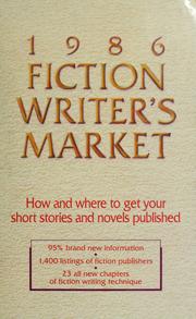 Cover of: 1986 fiction writer's market by edited by Jean M. Fredette.