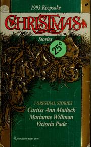 Cover of: 1993 Keepsake Christmas stories