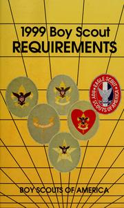 Cover of: 1999 Boy Scout requirements by Boy Scouts of America.