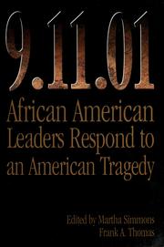 Cover of: 9.11.01: African American leaders respond to an American tragedy
