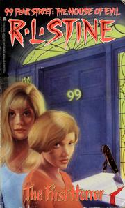 Cover of: The First Horror by R. L. Stine