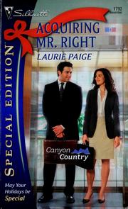Cover of: Acquiring Mr. Right by Laurie Paige