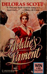 Cover of: Addie's Lament by DeLoras Scott