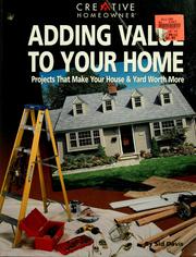Cover of: Adding value to your home by Sid Davis