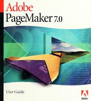 Cover of: Adobe PageMaker 7.0 user guide by Adobe.