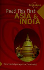 Cover of: Read this first: Asia & India