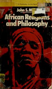 Cover of: African religions and philosophy: [by] John S. Mbiti.