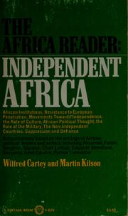 Cover of: The Africa reader by Wilfred G. Cartey