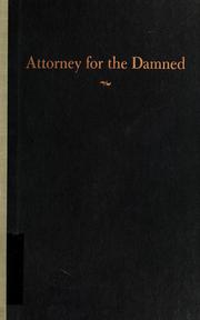 Cover of: Attorney for the damned by Clarence Darrow
