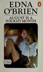 August is a wicked month by Edna O'Brien