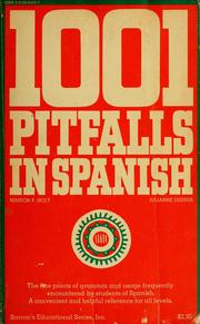 Cover of: 1001 pitfalls in Spanish by Marion Peter Holt