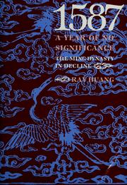 Cover of: 1587, a year of no significance by Ray Huang
