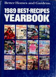 Cover of: Best Recipes Yearbook, 1989