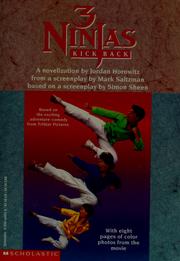 Cover of: 3 Ninja's Kick Back by Jordan Horowitz