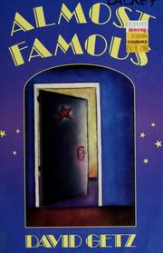 Cover of: Almost famous