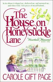 Cover of: The house on Honeysuckle Lane