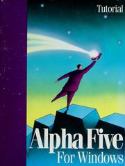 Cover of: Alpha Five for Windows by 