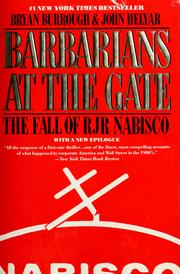 Cover of: Barbarians at the gate: the fall of RJR Nabisco
