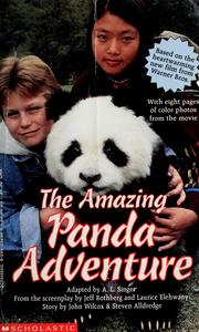 Cover of: The amazing panda adventure: a novelization