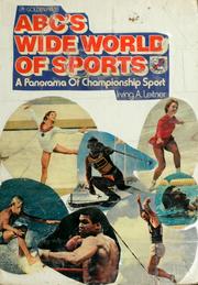 Cover of: ABC's wide world of sports: a panorama of championship sport